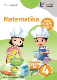 Matematika untuk SD/MI Kelas 4 Kurikulum Merdeka Belajar