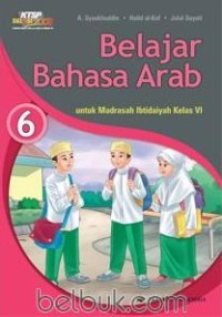 Belajar Bahasa Arab untuk Madrasah Ibtidaiyah Kelas 6