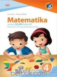 Image of Matematika untuk SD/MI Kelas IV