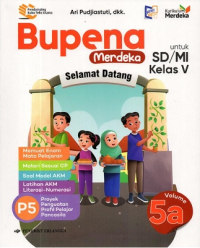 Bupena Merdeka Jilid 5a untuk SD/MI Kelas V