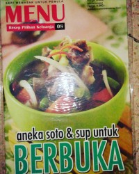 Aneka Soto & Sup untuk Berbuka