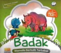 Badak Mamalia Berkulit Tertebal