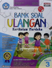 Image of Buku Pintar Bank Soal Ulangan untuk SD/MI Kelas 3