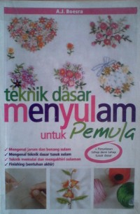 Image of Teknikl Dasar menyulam untuk Pemula
